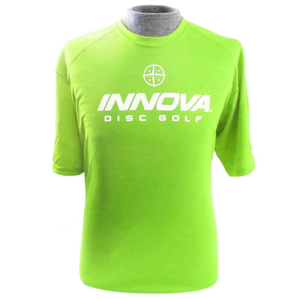Innova Apparel S / Lime Green Innova Rising Star Core Performance Short Sleeve Disc Golf T-Shirt