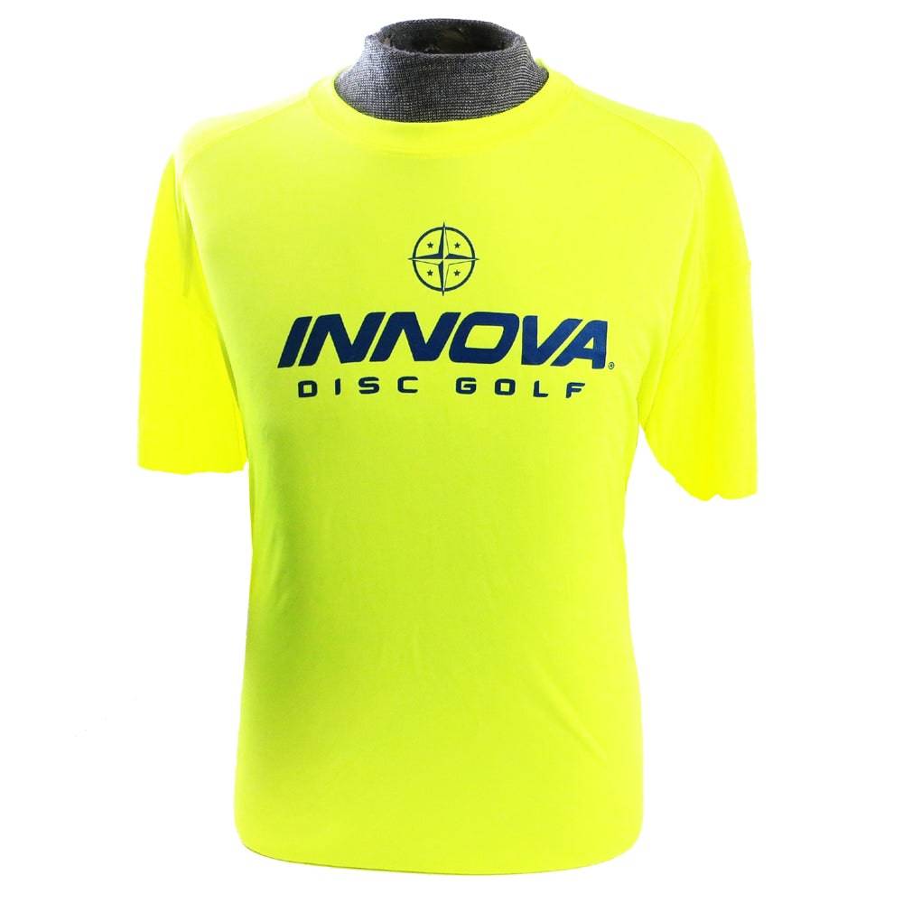Innova Apparel S / Yellow Innova Rising Star Core Performance Short Sleeve Disc Golf T-Shirt