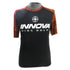 Innova Apparel S / Black / Orange Innova Rising Star Hex Camo Short Sleeve Performance Disc Golf Jersey