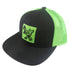 Innova Apparel Black / Green Innova Roc Patch Adjustable Mesh Disc Golf Hat