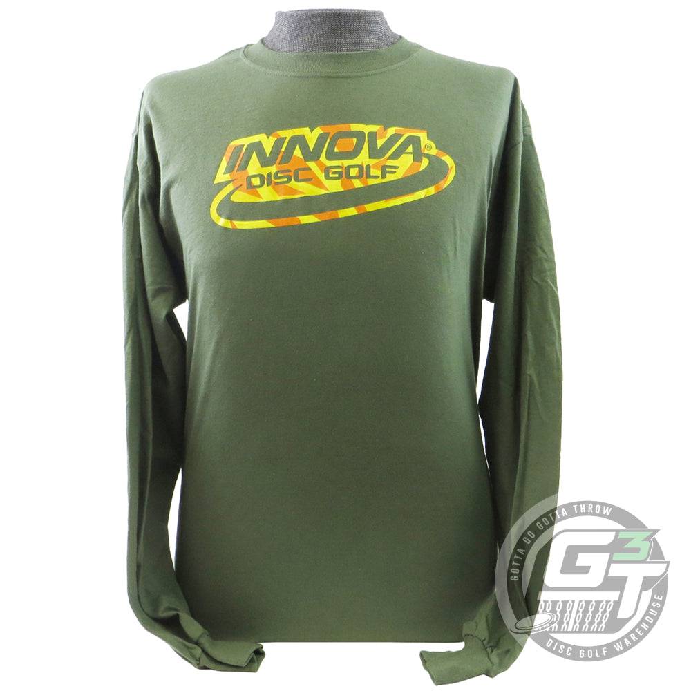 Innova Shatter Logo Long Sleeve Disc Golf T-Shirt - Gotta Go Gotta Throw
