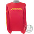 Innova Apparel S / Red Innova Striped Bar Logo Long Sleeve Disc Golf T-Shirt