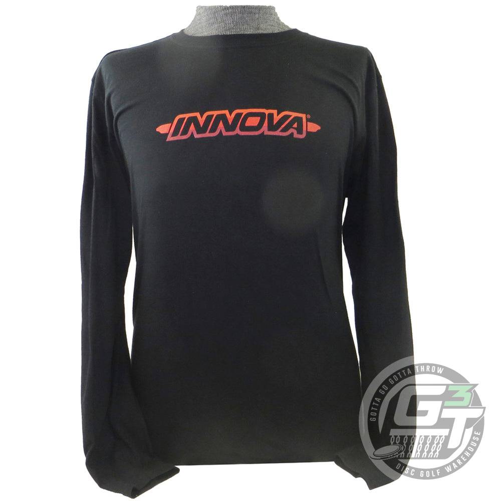 Innova Striped Bar Logo Long Sleeve Disc Golf T-Shirt - Gotta Go Gotta Throw