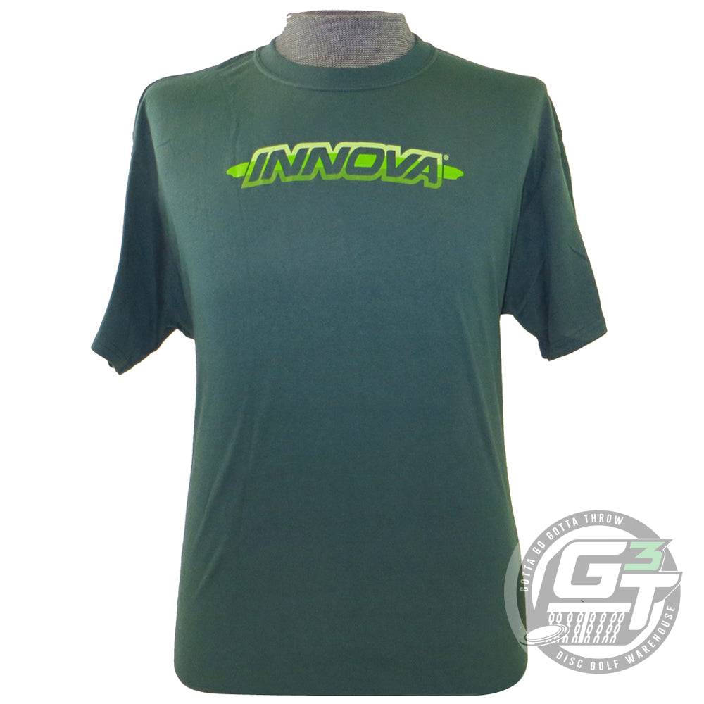 Innova Striped Bar Logo Short Sleeve Disc Golf T-Shirt - Gotta Go Gotta Throw