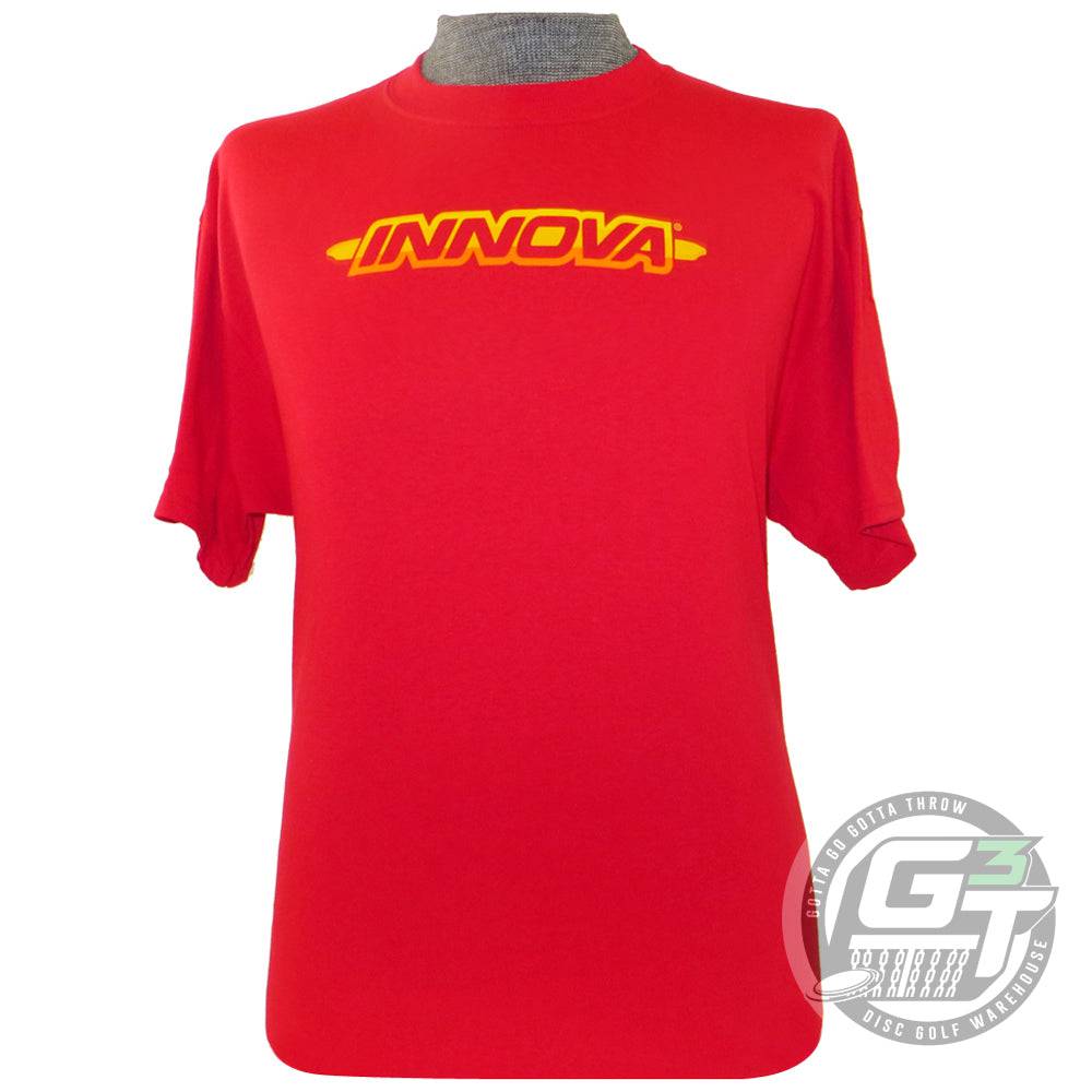 Innova Striped Bar Logo Short Sleeve Disc Golf T-Shirt - Gotta Go Gotta Throw