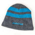 Innova Apparel Gray / Light Blue Innova Striped Fleece Lined Knit Beanie Winter Disc Golf Hat