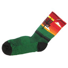 Innova Apparel Standard (Men's 7-13, Women's 8.5+) / Green / Orange / Red Innova Sunset Performance Disc Golf Socks