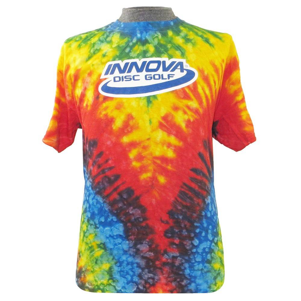 Innova Tie-Dye Logo Short Sleeve Disc Golf T-Shirt - Gotta Go Gotta Throw