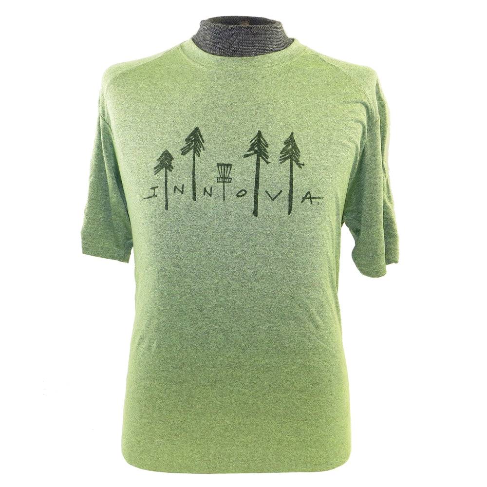 Innova Trees Performance Short Sleeve Disc Golf T-Shirt - Gotta Go Gotta Throw
