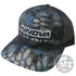 Innova Apparel Blue Innova Unity Kryptek Adjustable Mesh Disc Golf Hat