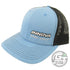 Innova Apparel Light Blue / Black Innova Unity Logo Adjustable Mesh Disc Golf Hat