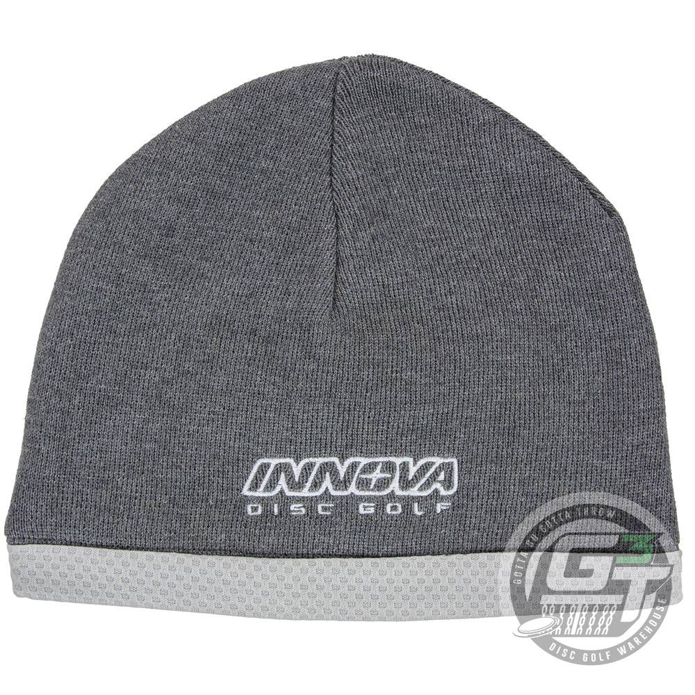 Innova Apparel Gray Innova Unity Performance Knit Beanie Winter Disc Golf Hat