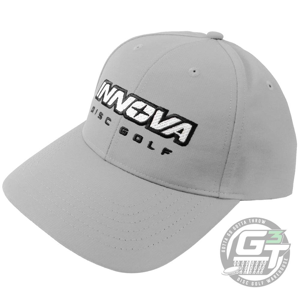 Innova Apparel Gray Innova Unity Pro-Dri Adjustable Performance Disc Golf Hat