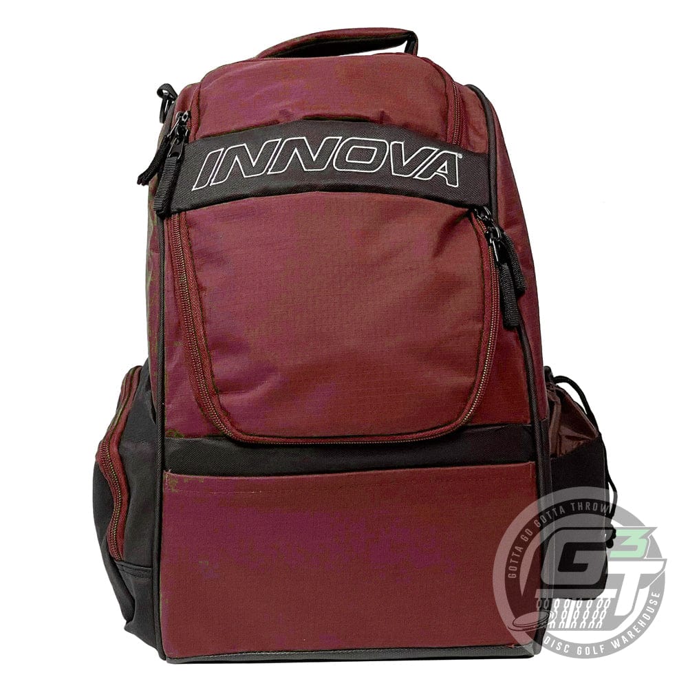 Innova Bag Red Innova Adventure Pack Backpack Disc Golf Bag