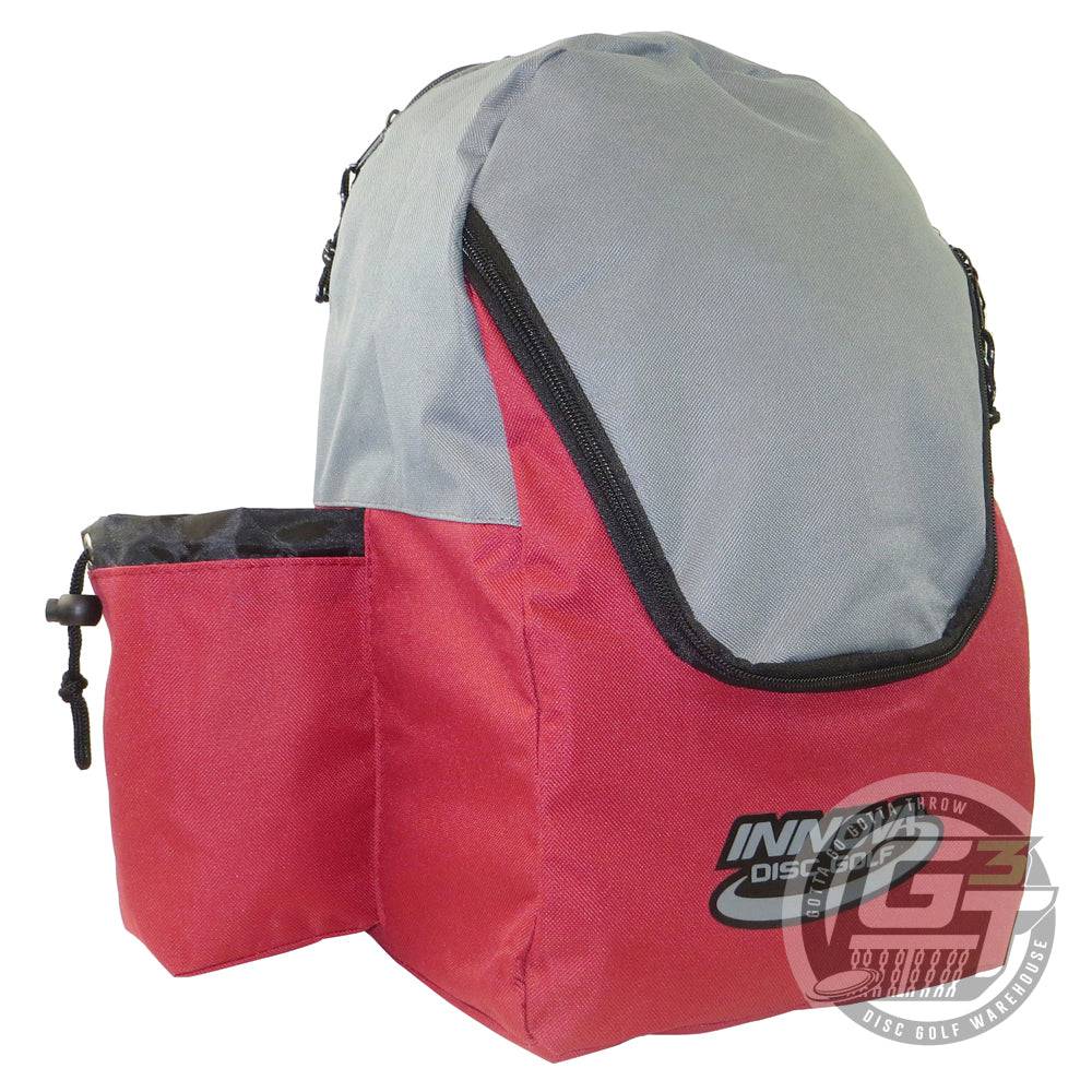 Innova Bag Red / Gray Innova Discover Pack Backpack Disc Golf Bag