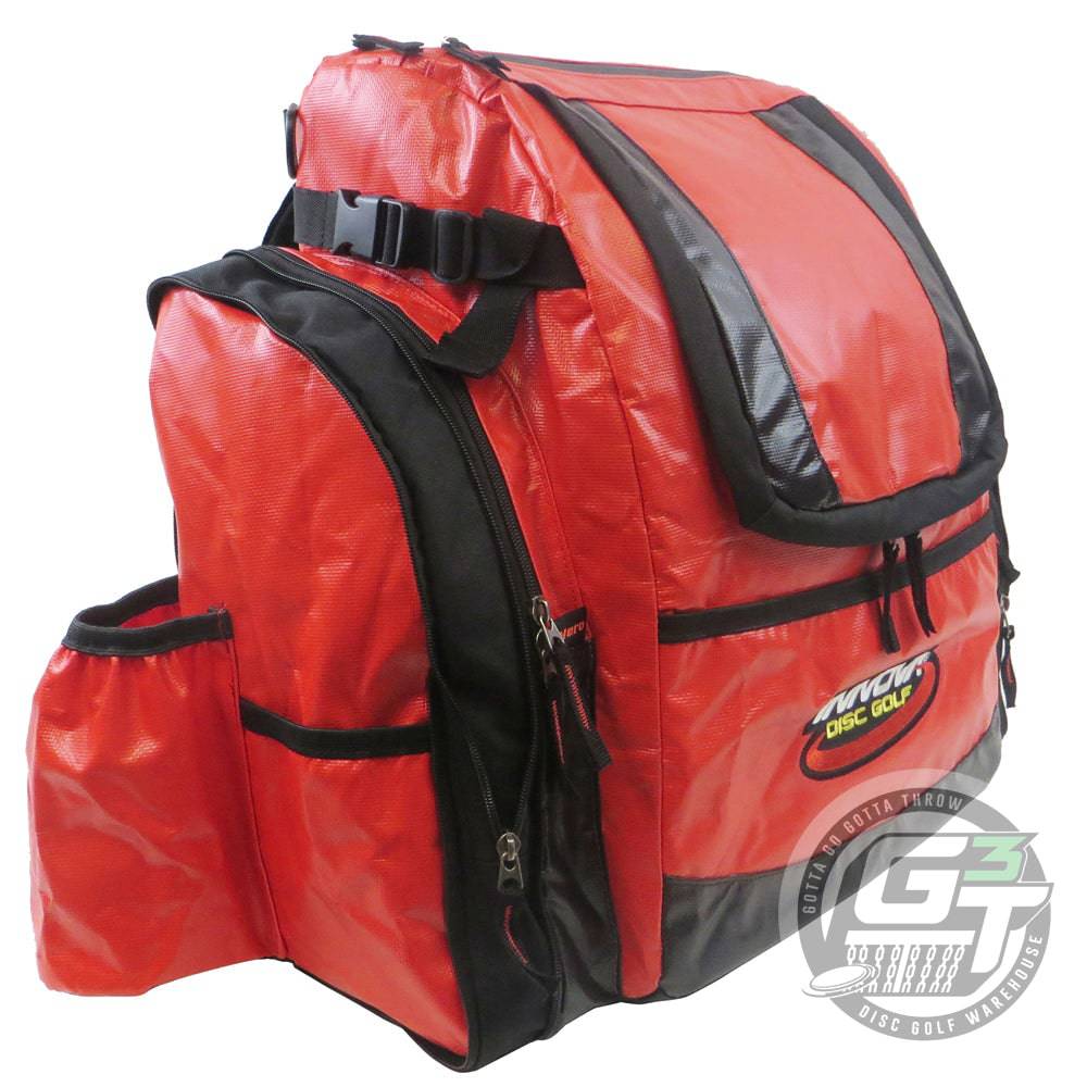 Innova Bag Red Innova Factory Second H2O Super HeroPack Backpack Disc Golf Bag