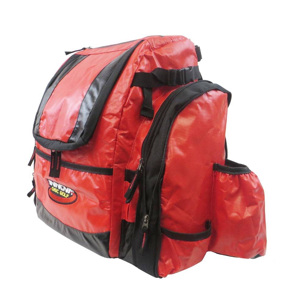 Innova Bag Red Innova H2O Super HeroPack Backpack Disc Golf Bag