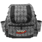 Innova Bag Gray Argyle Innova HeroPack Backpack Disc Golf Bag