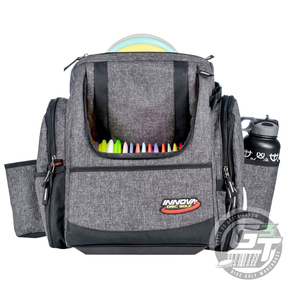 Innova Bag Heather Black Innova Super HeroPack II Backpack Disc Golf Bag