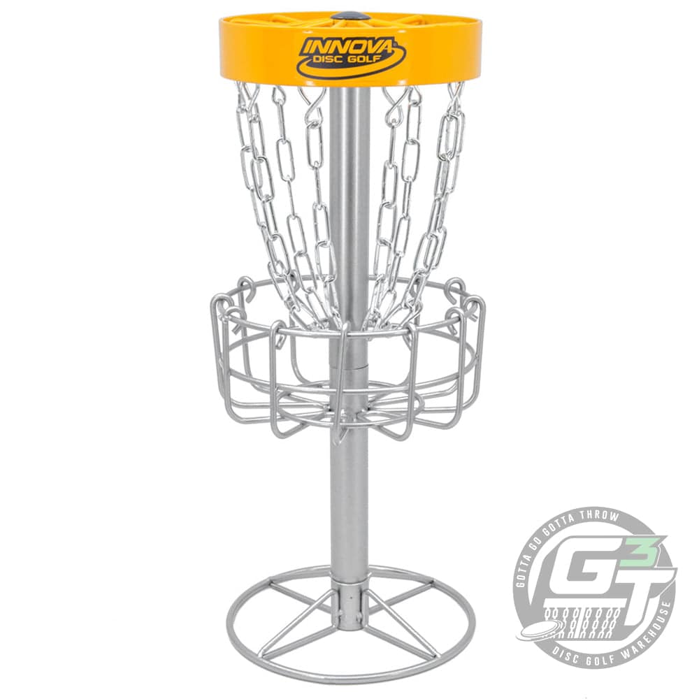 Innova Basket Yellow Innova Desktop DISCatcher Micro Mini Disc Golf Basket
