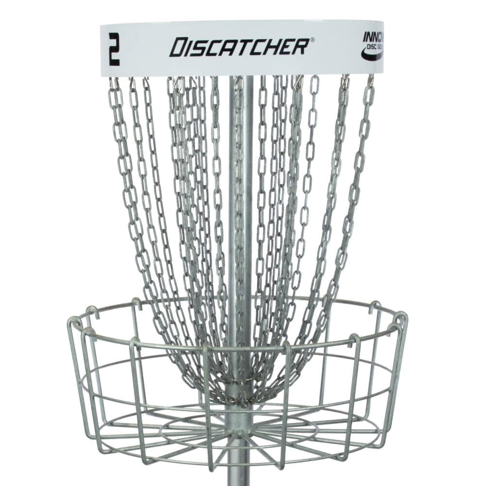 Innova Basket Installable w/ Locking Collar / White Innova DISCatcher Pro 28-Chain Disc Golf Basket