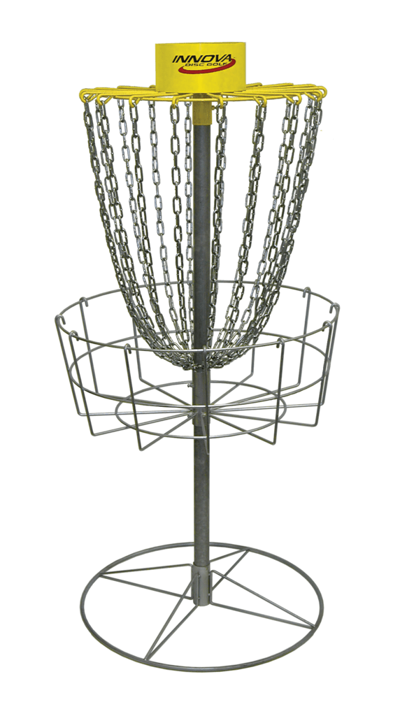 Innova Basket Yellow Innova DISCatcher Sport 18-Chain Disc Golf Basket