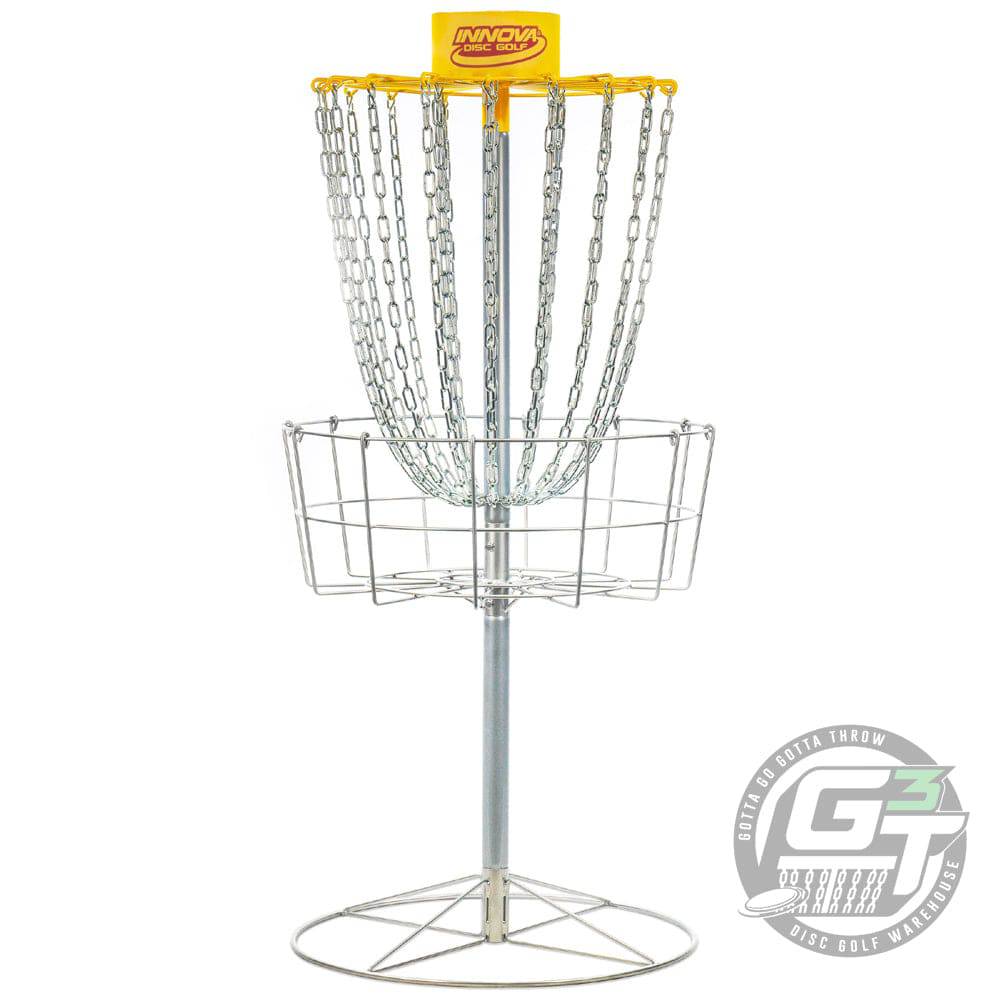 Innova Basket Yellow Innova DISCatcher Sport24 24-Chain Disc Golf Basket