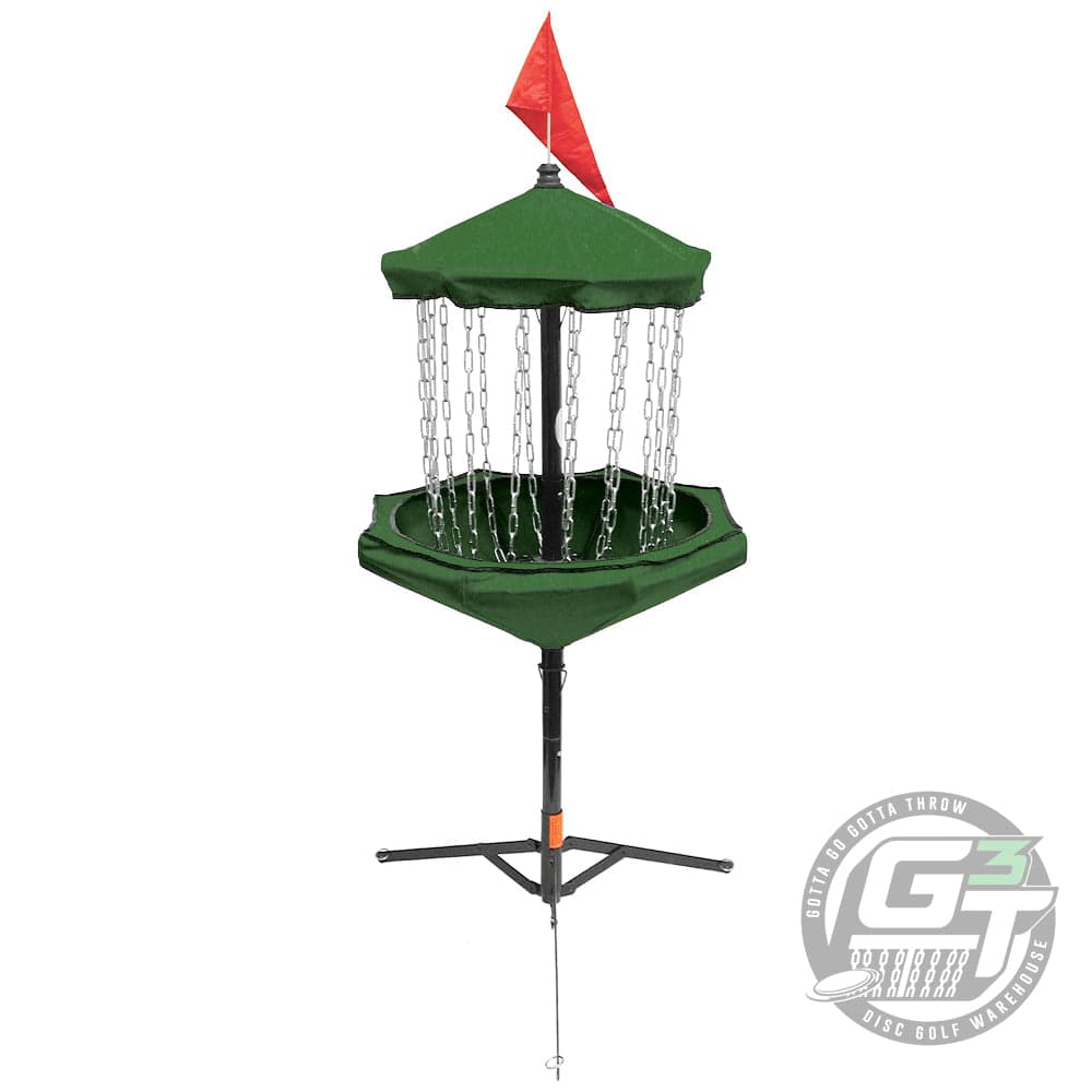 Innova Basket Green Innova Skillshot 16-Chain Portable Disc Golf Basket