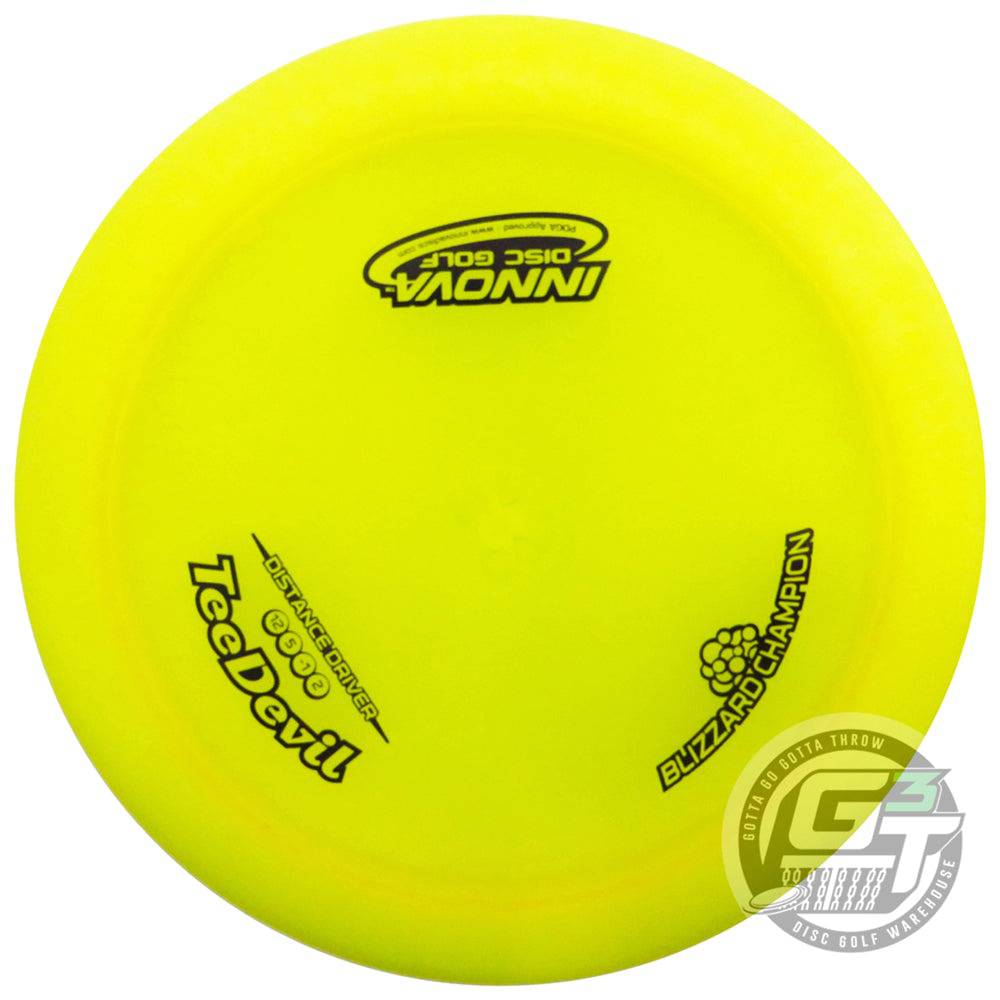 Innova Golf Disc Innova Blizzard Champion TeeDevil Distance Driver Golf Disc