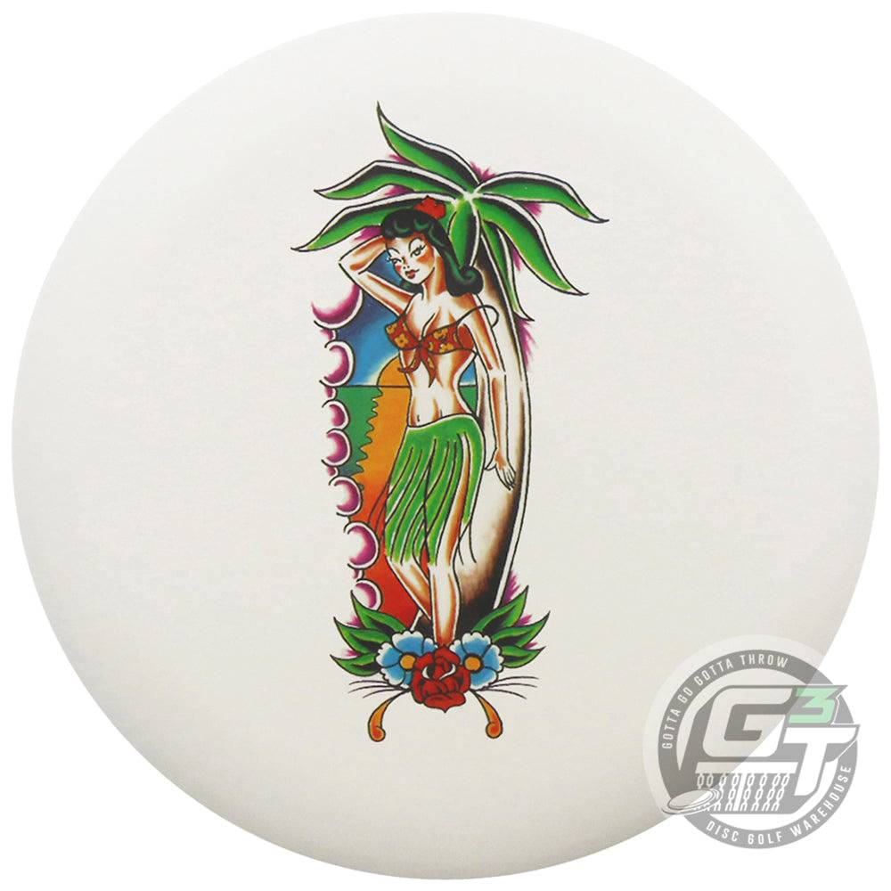Flygirl Disc Decal | Water Transfer Golf Disc Tattoo | Easy Apply [DEC ...