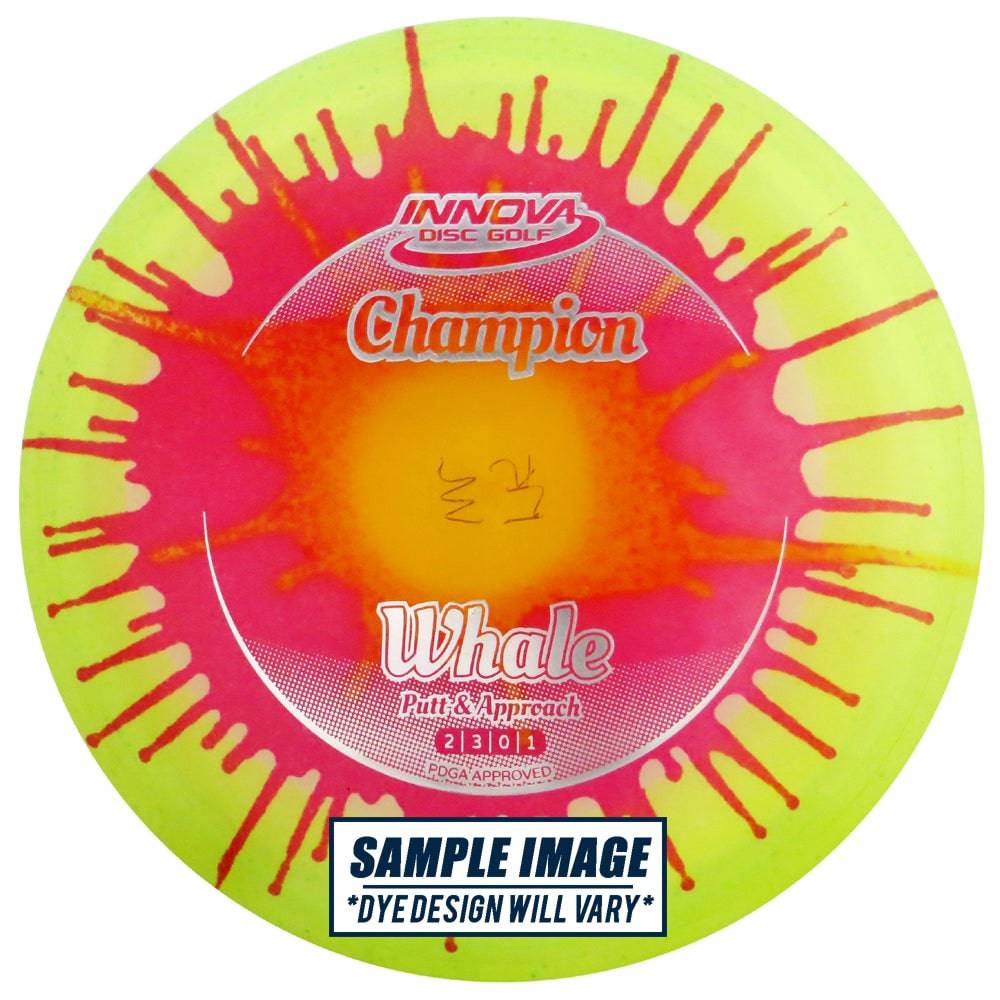 Innova Golf Disc Innova I-Dye Champion Whale Putter Golf Disc