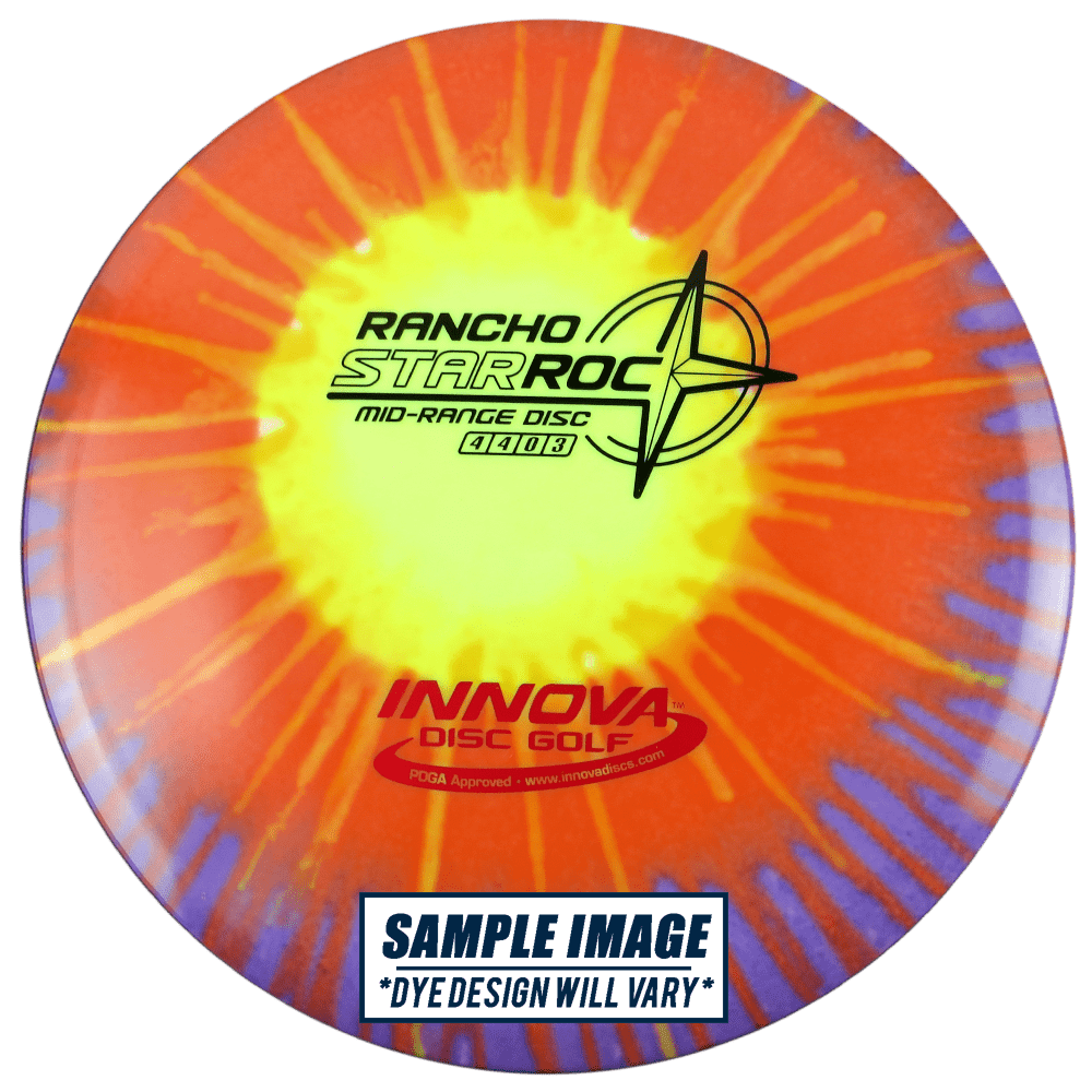 Innova Golf Disc Innova I-Dye Star Rancho Roc Midrange Golf Disc