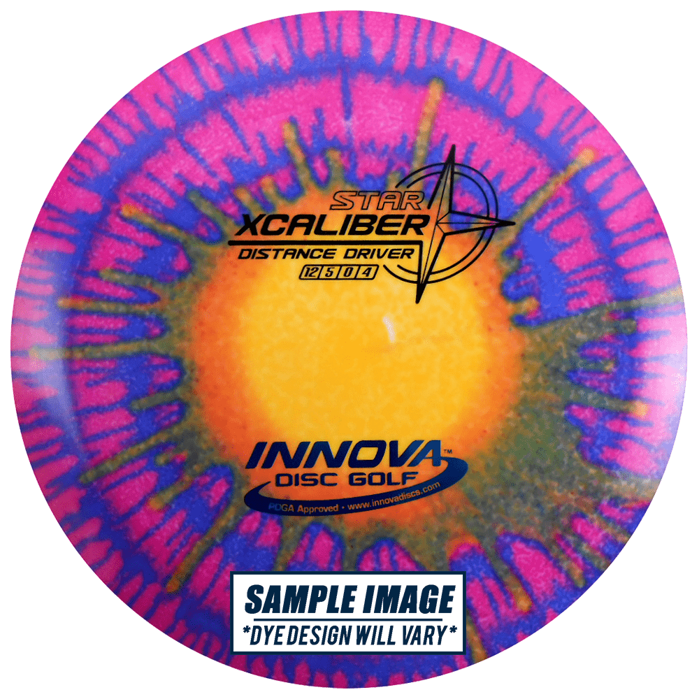 Innova Golf Disc Innova I-Dye Star XCaliber Distance Driver Golf Disc