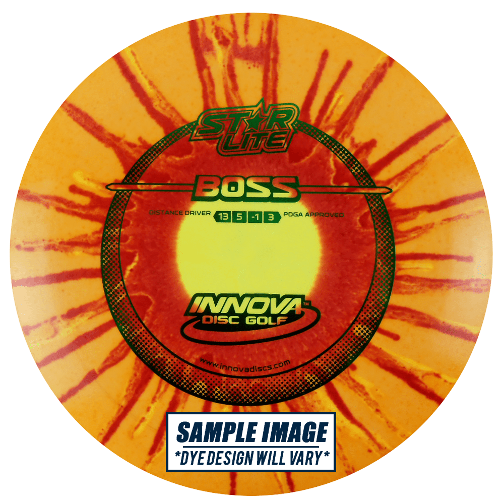 Innova Golf Disc Innova I-Dye Starlite Boss Distance Driver Golf Disc