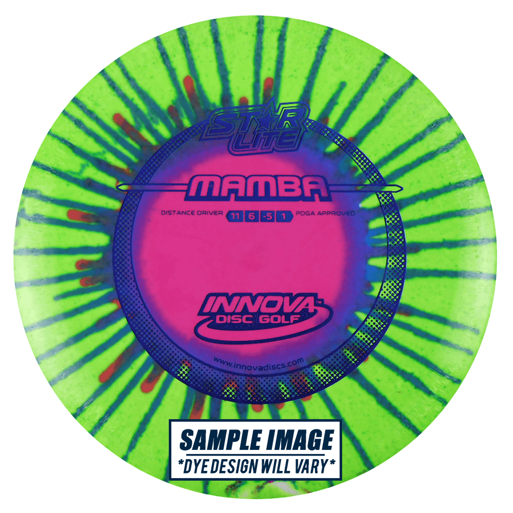 Innova Golf Disc Innova I-Dye Starlite Mamba Distance Driver Golf Disc