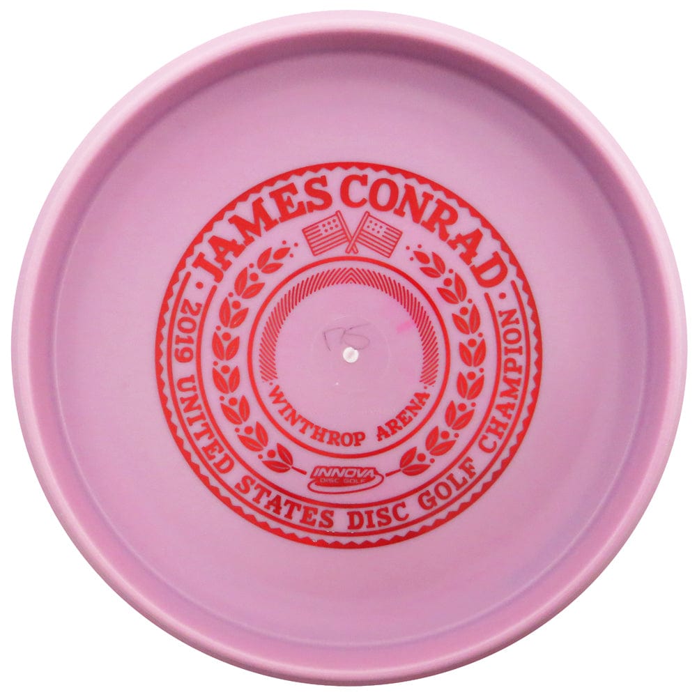 Innova Limited Edition 2019 Tour Series James Conrad USDCG Commemorative Bottom Stamp Color Glow Pro Aviar Driver Putter Golf Disc
