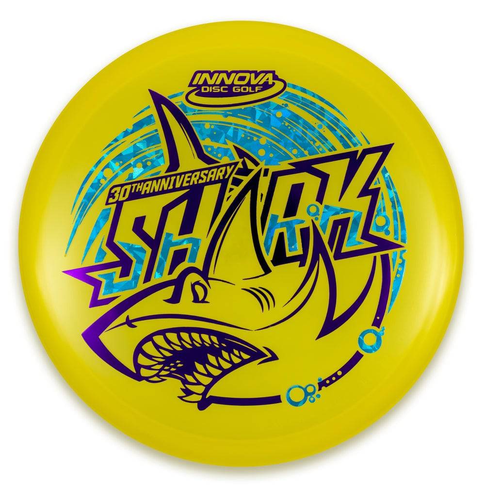Innova Golf Disc Innova Limited Edition 30th Anniversary XXL Stamp Luster Champion Shark Midrange Golf Disc