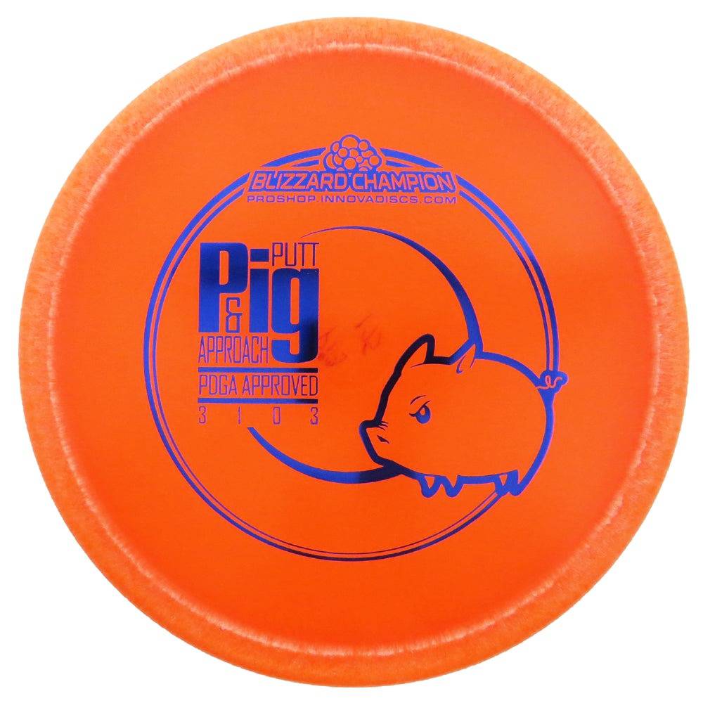 Innova Golf Disc 173-175g Innova Limited Edition Blizzard Champion Pig Putter Golf Disc