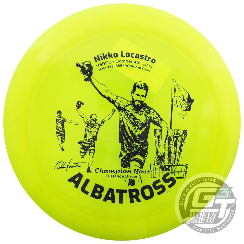 Innova Golf Disc Innova Limited Edition Nikko Locastro Albatross Champion Boss Distance Driver Golf Disc