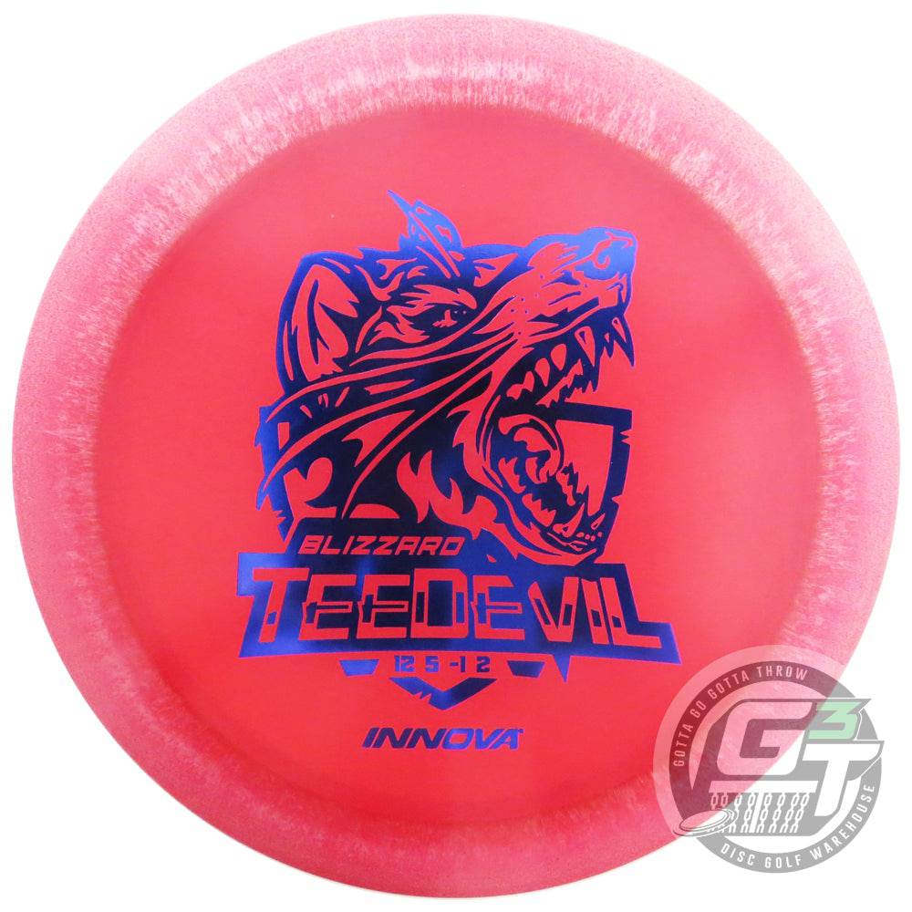 Innova Golf Disc Innova Limited Edition Special Release Blizzard Champion TeeDevil Distance Driver Golf Disc