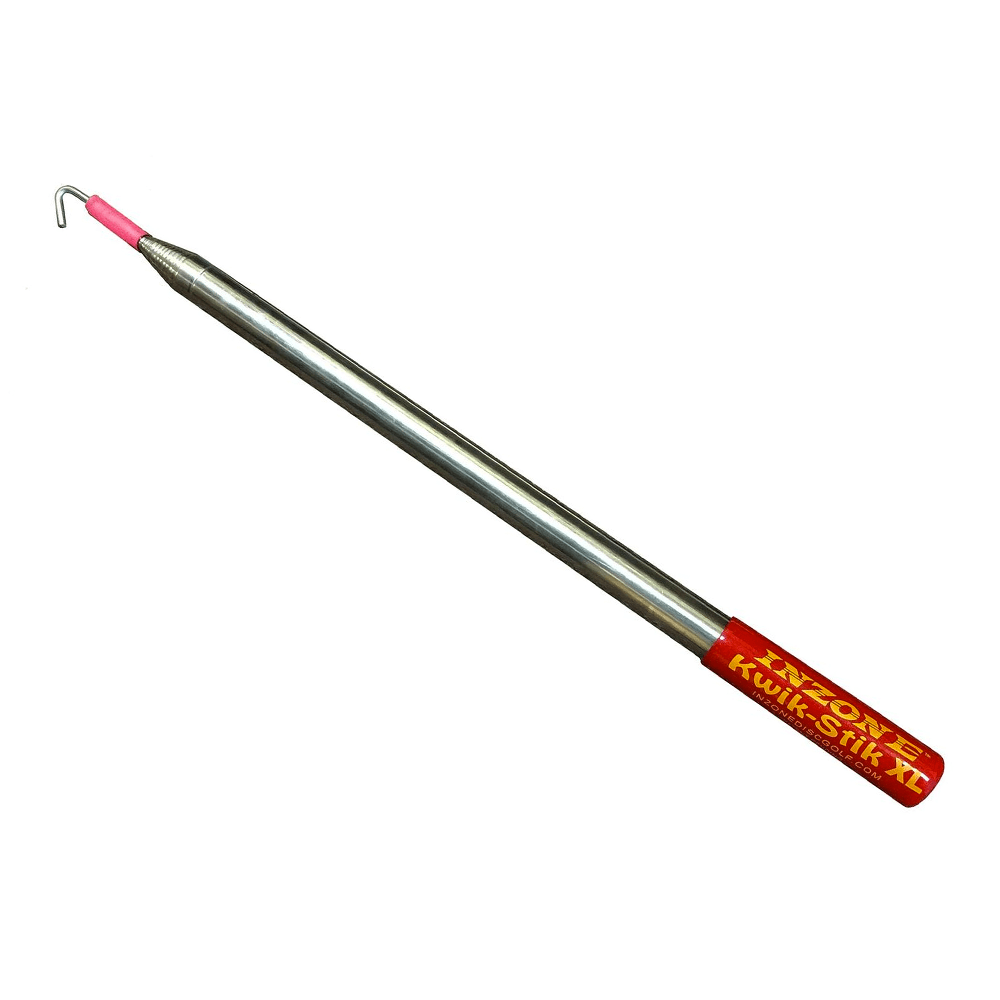 InZone Disc Golf Accessory InZone Disc Golf Kwik-Stik XL Hook Golf Disc Retriever