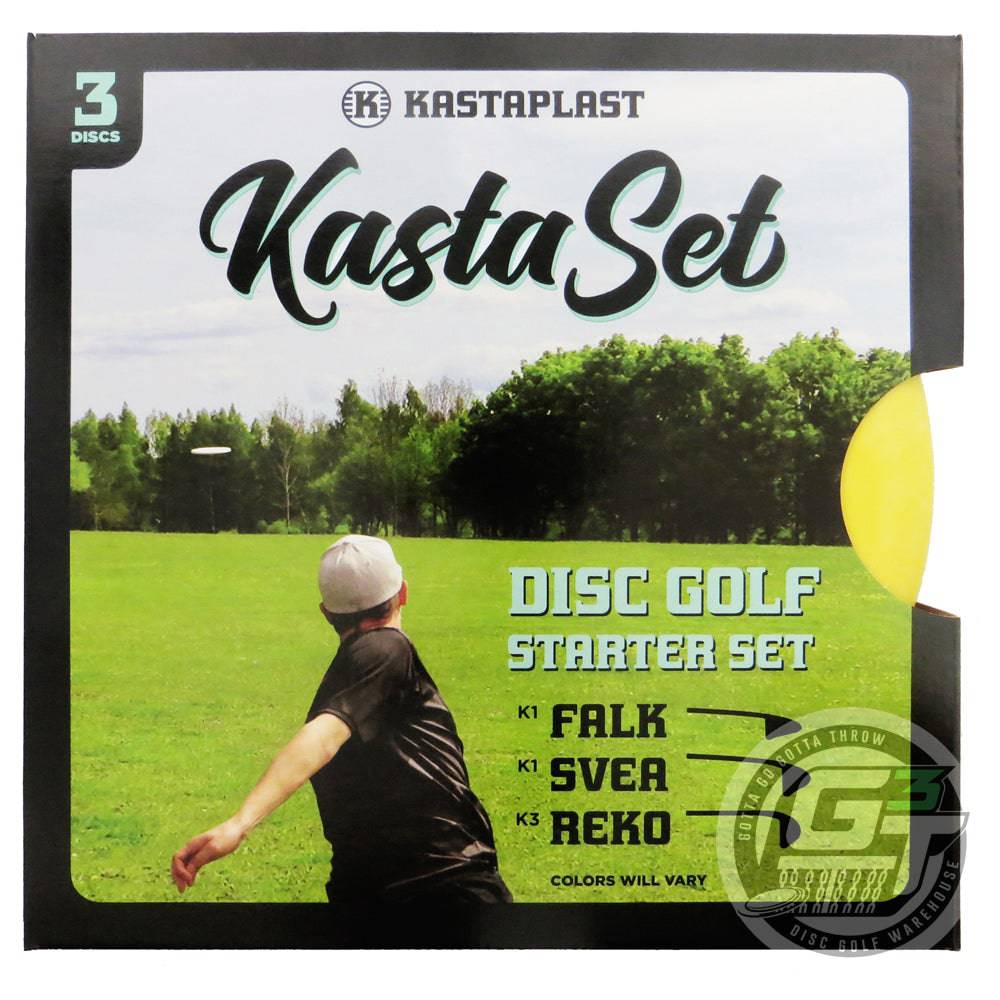 Kastaplast Golf Disc Kastaplast KastaSet 3-Disc Starter Disc Golf Set