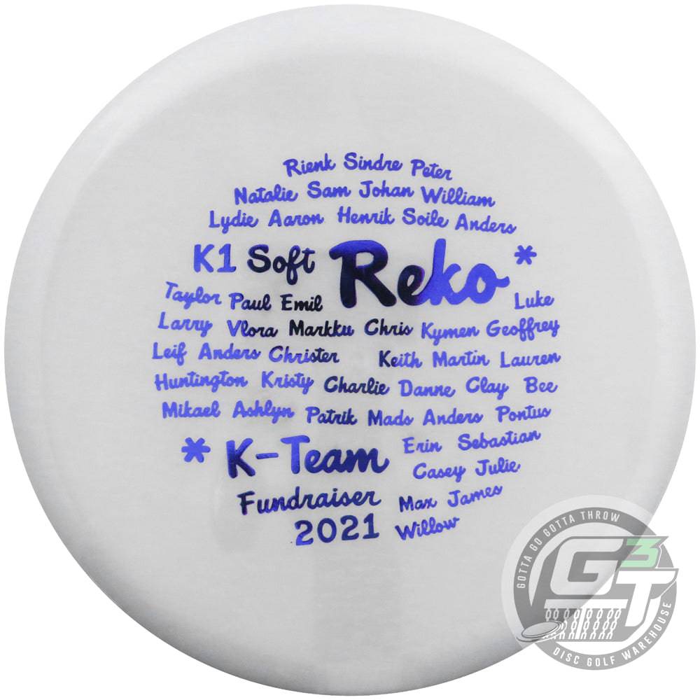 Kastaplast Golf Disc Kastaplast Limited Edition 2021 Team Series K1 Soft Reko Putter Golf Disc