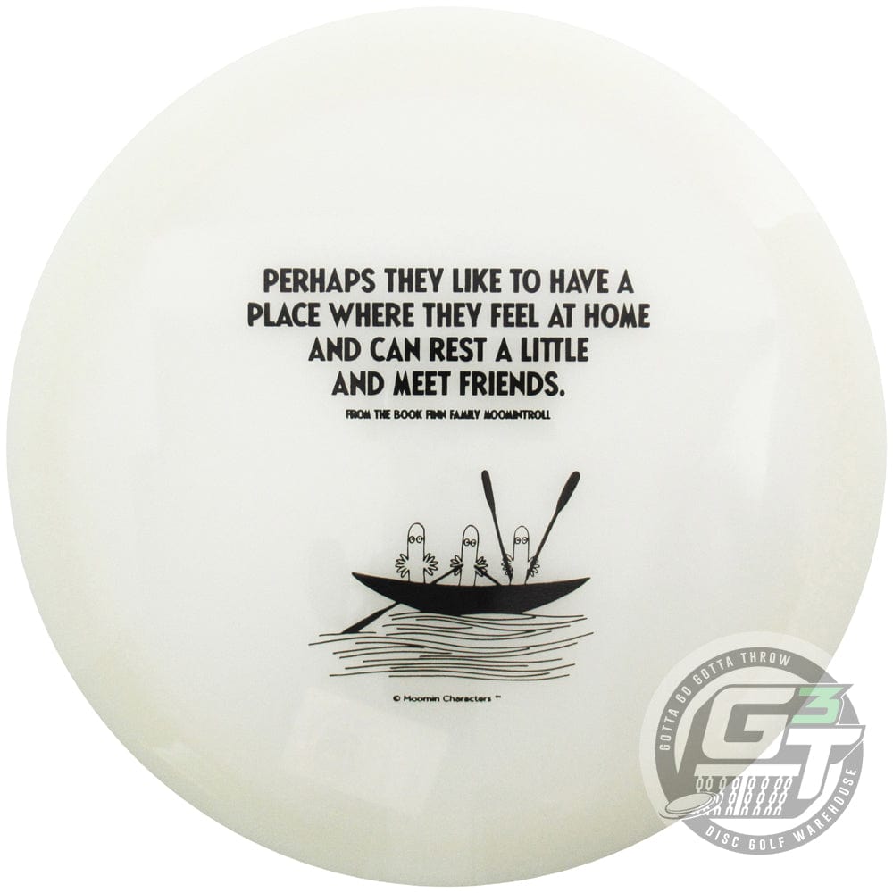 Kastaplast Golf Disc Kastaplast Limited Edition Moomin Artwork Series Hattifatteners Glow K1 Grym Distance Driver Golf Disc