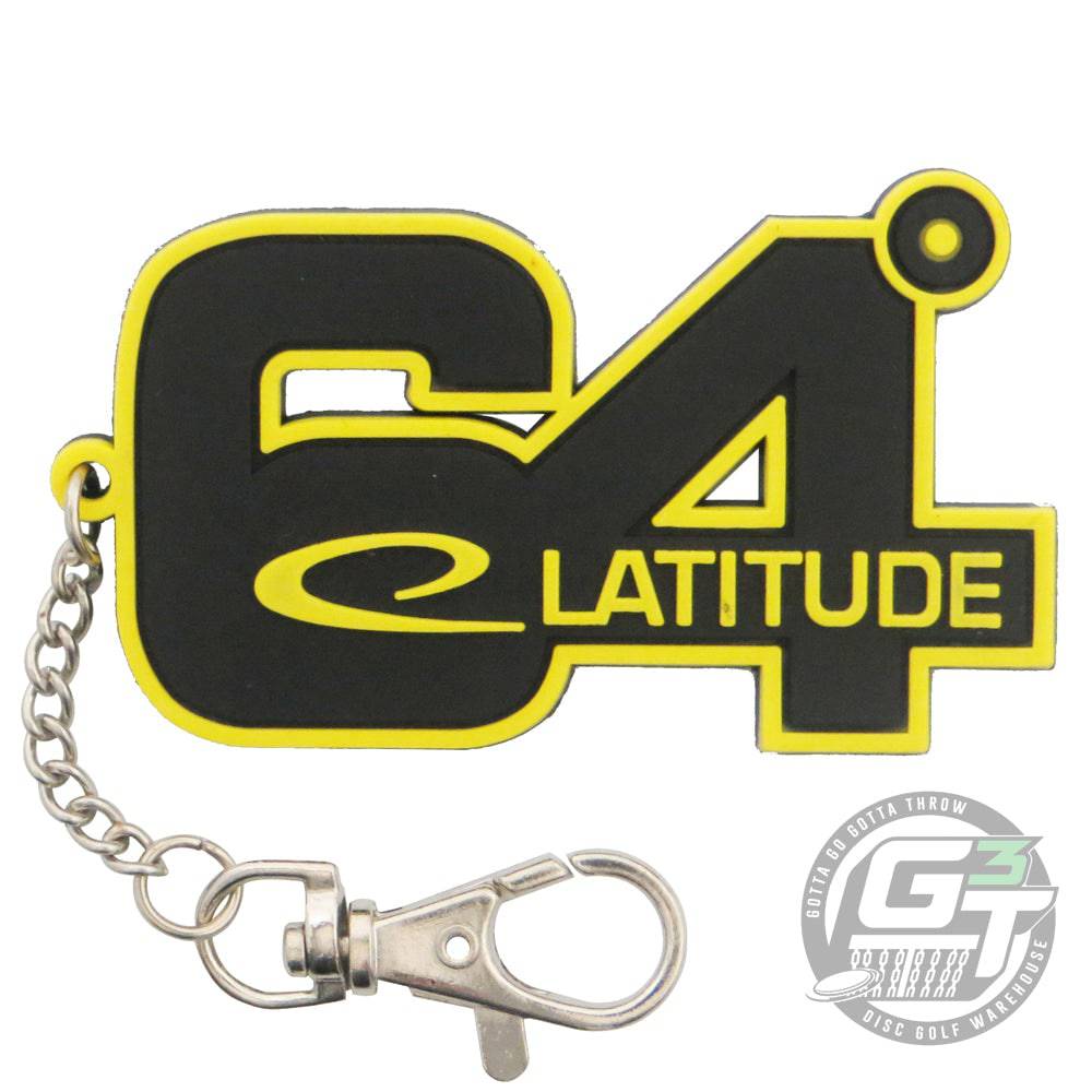 Latitude 64 Golf Discs Accessory Latitude 64 Degrees Logo Key Chain