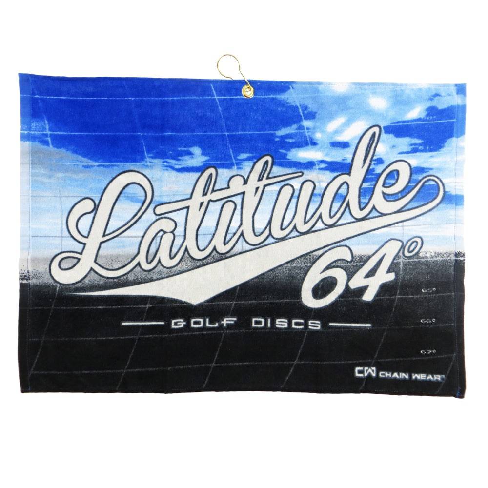 Latitude 64 Golf Discs Accessory Degrees Latitude 64 Full Color Sublimated Disc Golf Towel