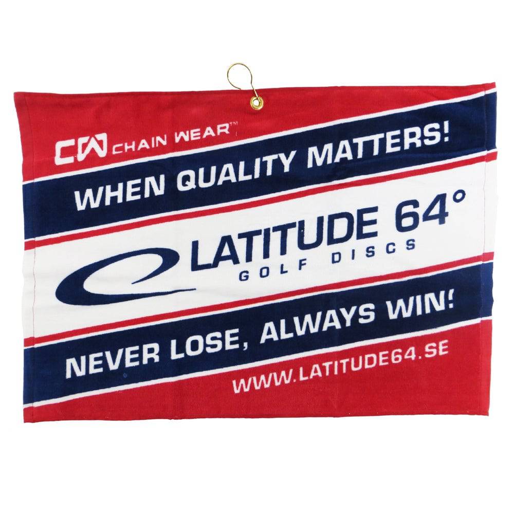 Latitude 64 Golf Discs Accessory Never Lose Latitude 64 Full Color Sublimated Disc Golf Towel