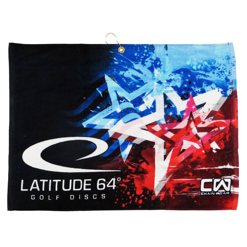 Latitude 64 Golf Discs Accessory US Stars Latitude 64 Full Color Sublimated Disc Golf Towel