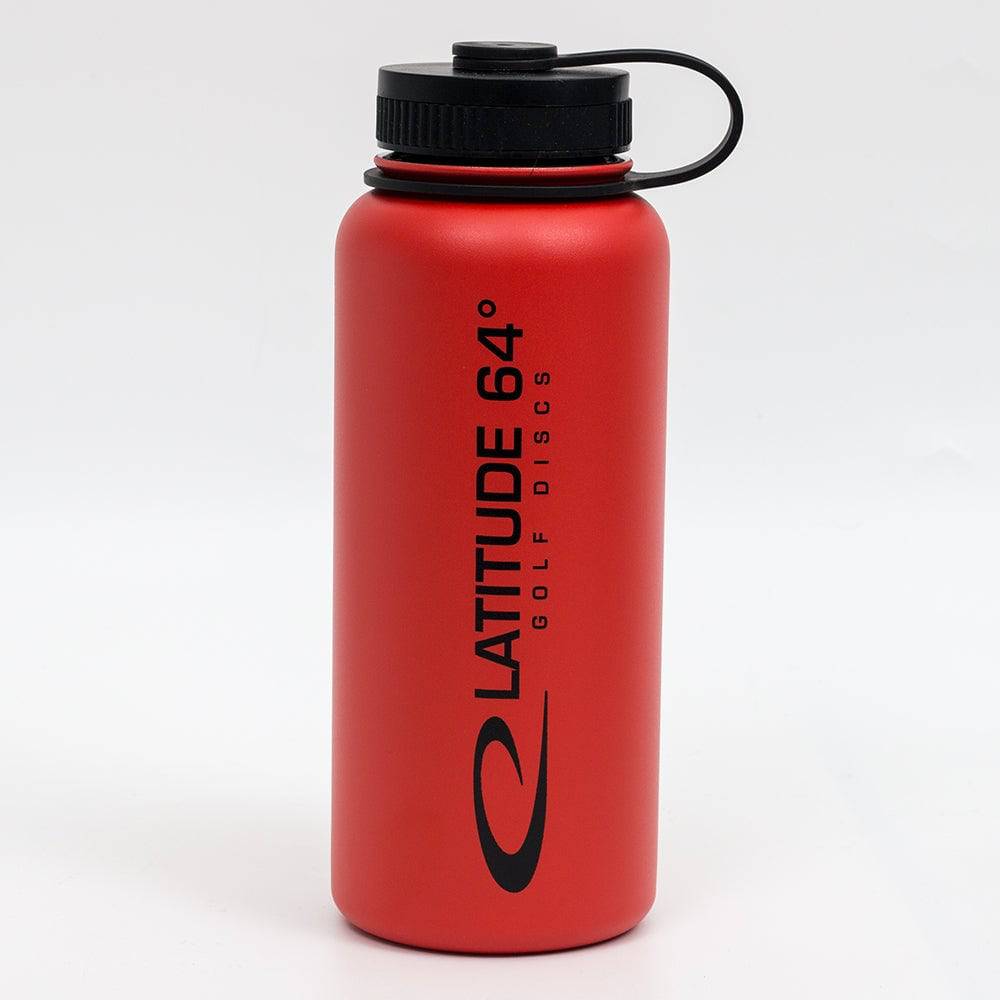 Latitude 64 Golf Discs Accessory Red Latitude 64 Logo 32 oz. Stainless Steel Insulated Canteen