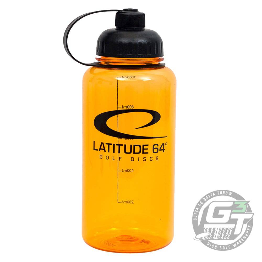 Latitude 64 Golf Discs Accessory Orange Latitude 64 Logo 32 oz. Water Bottle